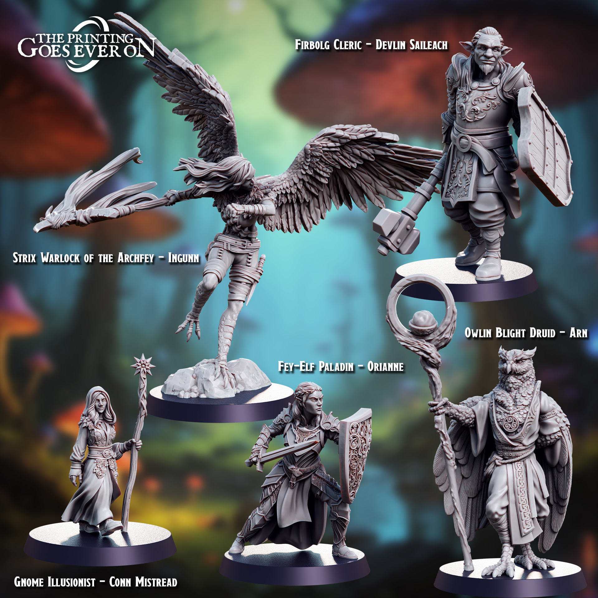 Character Bundle - Lullaby of Stones - Presupported